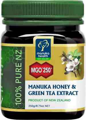 Miód Manuka MGO™ 250+ 250g z ekstraktem z zielonej
herbaty