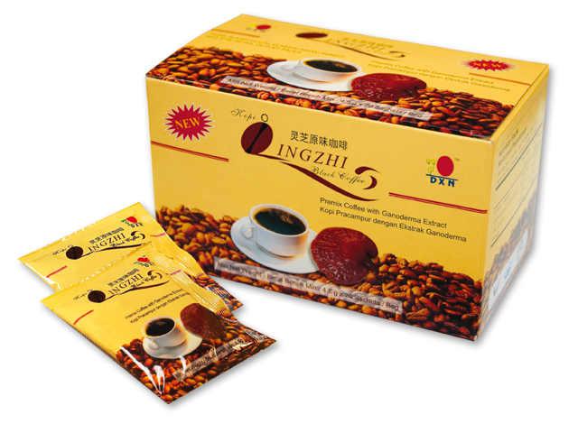 Lingzhi Black Coffee /mieszanka kawy instant i wyciąg z
ganodermy - 20 saszetek x 4,5 g