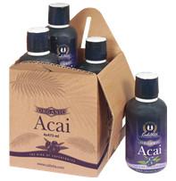 Organic Acai /Sekret długowieczności, ekologiczny 100% sok z
jagód acai - 4 x 473 ml