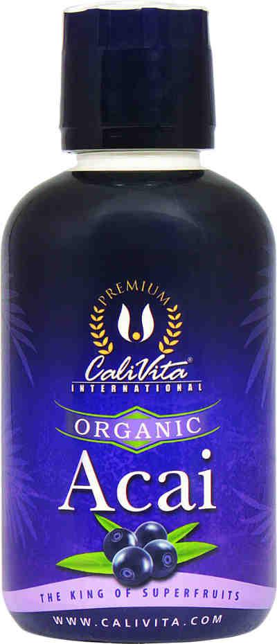 Organic Acai /Sekret długowieczności, ekologiczny 100% sok z
jagód acai - 473 ml
