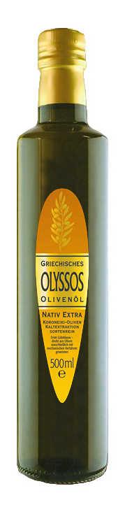 Oliwa z Oliwek Extra Virgin Olyssos 12 x 500 ml | magia-urody.pl