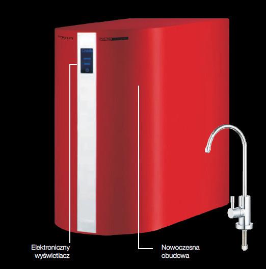 Domowy system filtrujący i jonizujący wodę pitną /RO-5 Plus
Gold REDOX PREMIUM Platinium