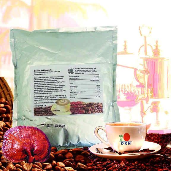 Zhi Mocha /mieszanka kawy instant, wyciągu z ganodermy i
kakao, 1 kg (opakowanie MEGA) | magia-urody.pl