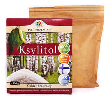 Ksylitol - cukier z brzozy 500g