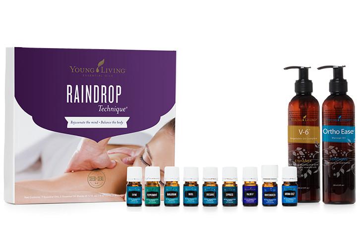 Zestaw do masażu techniką Kropli Deszczowych | Raindrop
Technique Essential Oil Collection